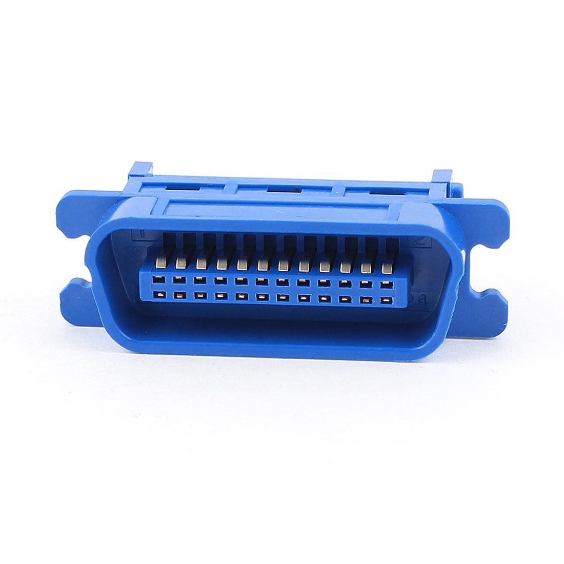 sourcing map Centronics 24 Pin Male Crimp Flat Ribbon Cable Mount Connector Adapter