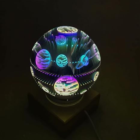 Amazon.com: CSKB Luz nocturna giratoria para galaxia ...