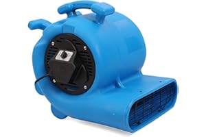 MOUNTO 3-Speed 3/4HP 3000CFM Air Mover Floor Carpet Dryers for Cooling, Drying, Air Circulation