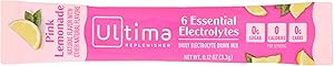 ULTIMA REPLENISHER Pink Lemonade Electrolyte Drink Mix Single, 0.12 OZ