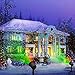 Red and Green Christmas Laser Lights with Remote - Indoor and Outdoor Light Projector