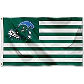 Tulane Green Wave American Stripes Nation Flag