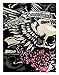 Harley-Davidson Women's Eternity Embellished V-Neck Short Sleeve Tee, Black