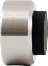 Stoppwerk Stainless Steel Door Stop Wall Mounted Ø3.2cm H2cm with Rubber Buffer view 6