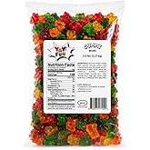 Halal Gummy Bears - 5lbs Bulk Gluten Free Candy Variety Pack, Halal Candy, Gummy in Bulk, Fun Snacks, Fruit Snacks - Perfect for Parties and Events - Delicious and Chewy Treats for All Ages (Classic)