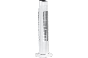 Uthfy 32 Inch Fan, Quiet Oscillating Air Cooler, Portable Standing Bladeless Fan that Blow Cold Air, for Office, Room, Living Room