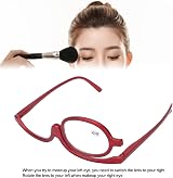 needlid Magnifying Makeup Glasses Stylish Acrylic +3.00 Daily Wear view 4