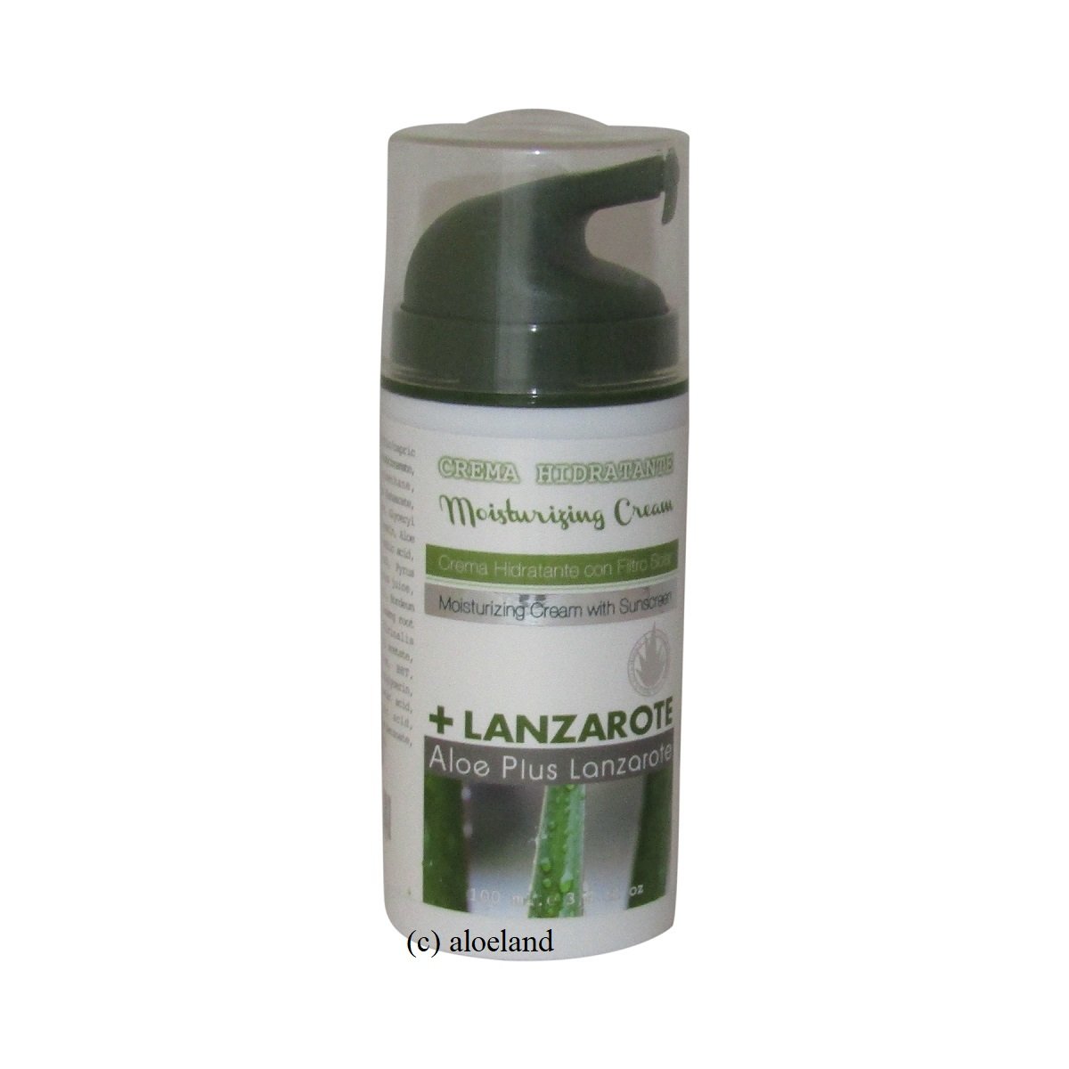 Aloe Plus Lanzarote. Aloe Vera Moisturising Cream SPF 15, 100ml by Aloe Plus Lanzarote