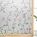 VELIMAX Privacy Window Film Colored Static Cling Stained Glass Film Decorative Window Cover Opaque Sun Blocking Anti-UV (35.4