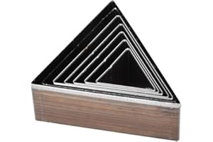 7Pcs 20-50mm Triangular Shape Leather Cutting Die DIY Leather Craft Cutting Mold