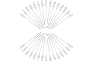 EKIND Plastic Transfer Pipettes - Lab Instruments & Equipment (1ml, Gradulated, Pack of 100)