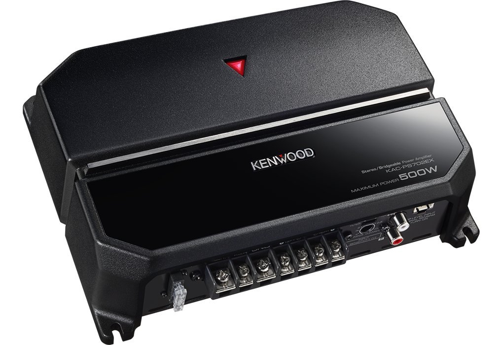 Kenwood KAC-PS702EX 550W 2-Channel Power Amplifier, Bridgeable