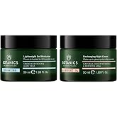 Botanics Lightweight Face Moisturizer &amp; Recharging Night Cream for Women &amp; Men - for Hydrated, Glowing Skin - Enriched with Snow Mushroom, Aloe Vera &amp; Hibiscus AHA - Vegan &amp; Cruelty-Free