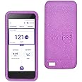 Sugar Medical Omnipod 5 Gel Skin Case | PDM Protective Cover | Protect Omnipod 5| Diabetes Care(Purple Glitter)