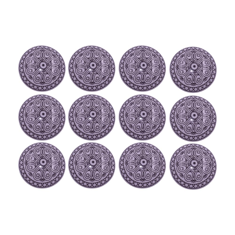 The Metal Magician Cabinet Knob Drawer Pull Ceramic Handles Cupboard Knob Drawer Pull Vintage Shabby Chic Hand Painted Knob Handmade Knob Assorted Knob Grey Wheel (Flower) 12Pcs