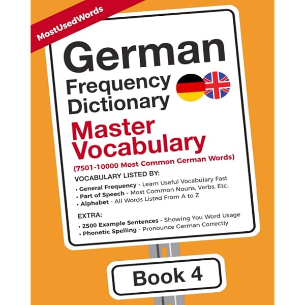 Amazon.com: German Frequency Dictionary - Intermediate Vocabulary