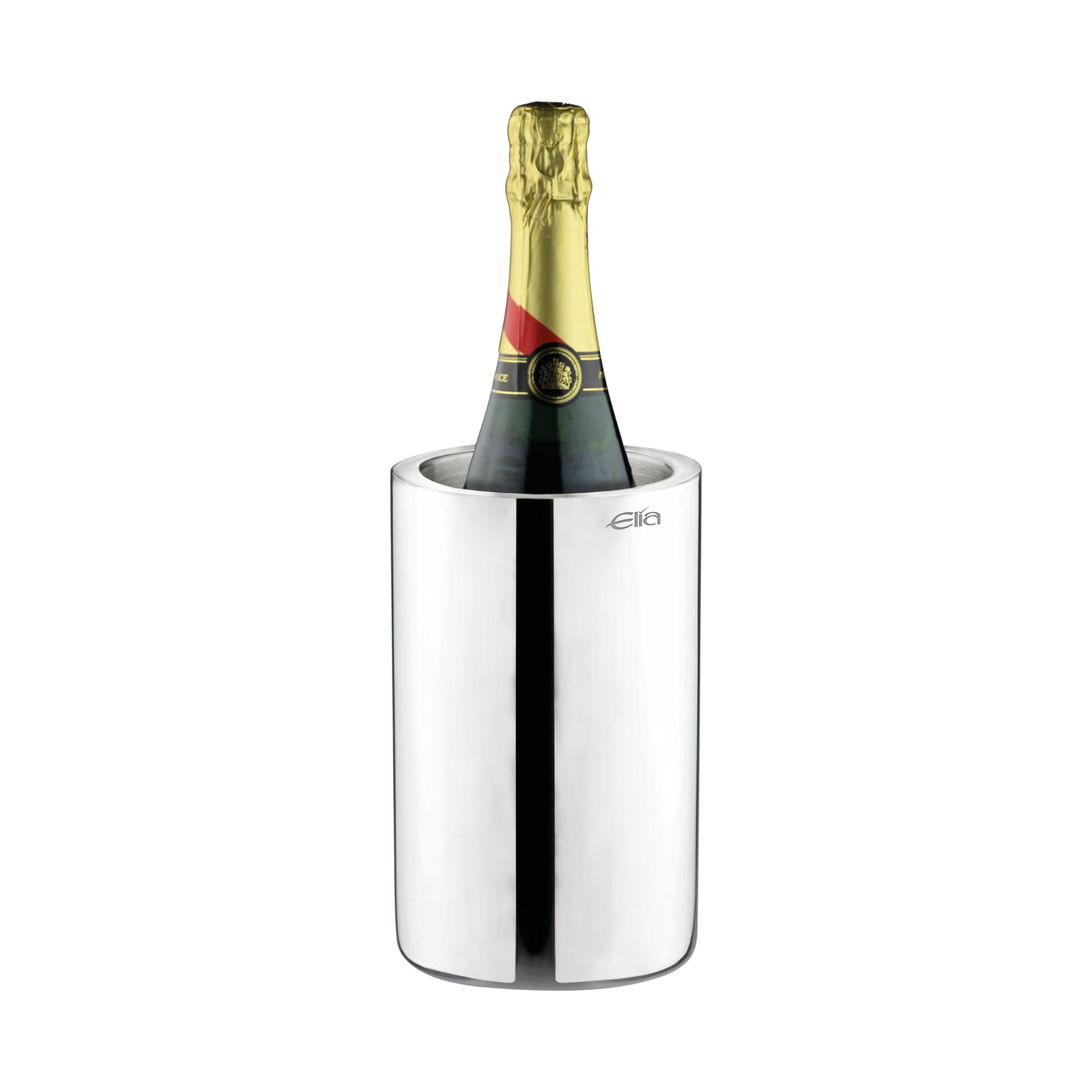 Elia Barware Mirror Finished 18/10 Stainless Steel Double Walled Insulated Wine Cooler