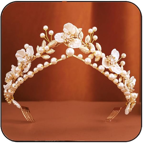 Amazon.com : ZIFENGXUAN Ladies Crown Tiara for Women Costume