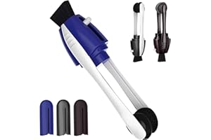 BRUSHG Eye Glasses Cleaner (3pc), Eye Glass Cleaner Tool, Eyeglass Lens Cleaning Kit - Efficient and Durable Carbon Microfiber Technology, Eyeglass Cleaning - Exclusively Used by NASA - 500 Uses