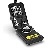 MAXUS Reloading Scale 50g/0.001g with Powder Trickler, Powder Scale with 3 Backlight Colors, Milligram Scale with Repeat Mode