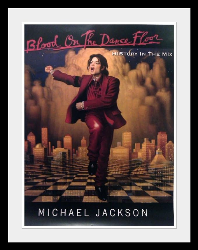 Michael Jackson Blood On The Dance Floor Tour Poster