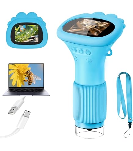 Microscopio Portátil Con Lupa, Pantalla Led De 2.0 Pulgadas, | Cuotas sin interés Microscopio Portátil Con Lupa, Pantalla Led De 2.0 Pulgadas, | Cuotas sin interés