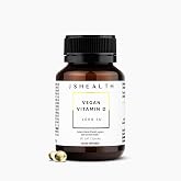JSHealth Vitamin D3 1000IU Supplement. Vegan D3 Vitamins Support Bone Health, Muscle Strength, Heart Health, Immune Support. Vegan. By Nutritionist Jessica Sepel (60 Tablets)