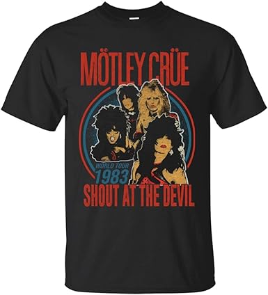 motley crue shout at the devil shirt