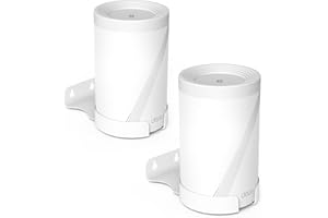 Bangcheer Wall Mount for TP-Link Deco BE63/ BE65/BE10000 Mesh Wi-Fi 7 System, Saving Space Aluminum Alloy Wall Hanging Bracke