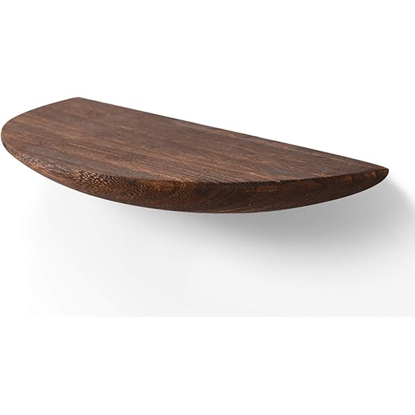 Natural Wood Half Circle Wall Shelves Pack ubicaciondepersonas.cdmx