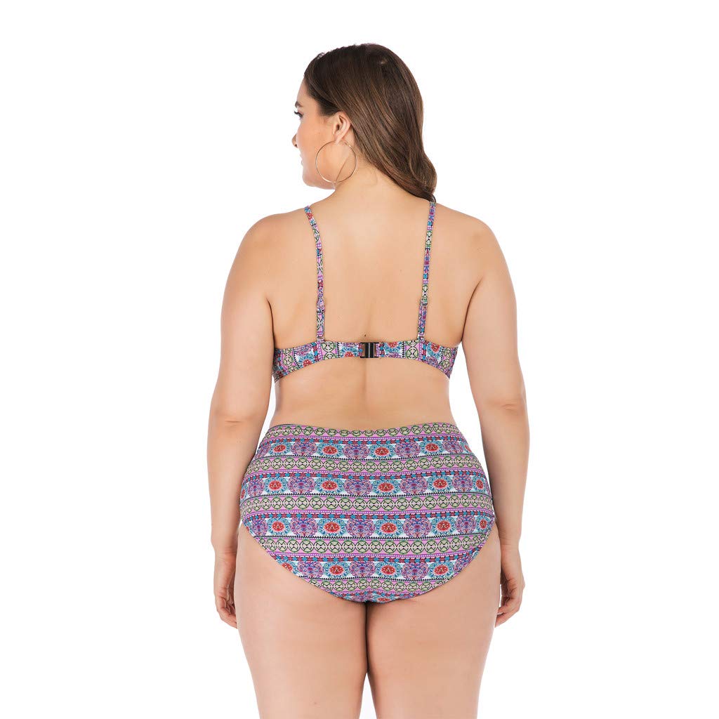 Bikinis Mujer 2019 Tallas Grandes Traje De Baño De 2 Piezas Conjunto De