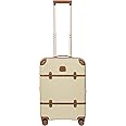 Bric's Bellagio Spinner Trunk - 21"- Luxury Bags for Women and Men - TSA Approved Luggage - Cream