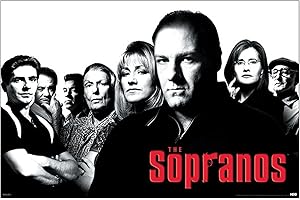 Pyramid America The Sopranos - Cover Picture Poster - (24 x 36-inch) - Perfect The Sopranos Poster for Room Decor, Home Decor, and Wall Decor - Iconic The Sopranos Cover Picture Wall Art
