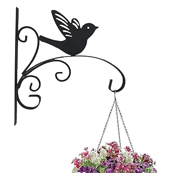 Torch Iron Plant Hanger Hanging Plant Hook Bird Hanging Plant