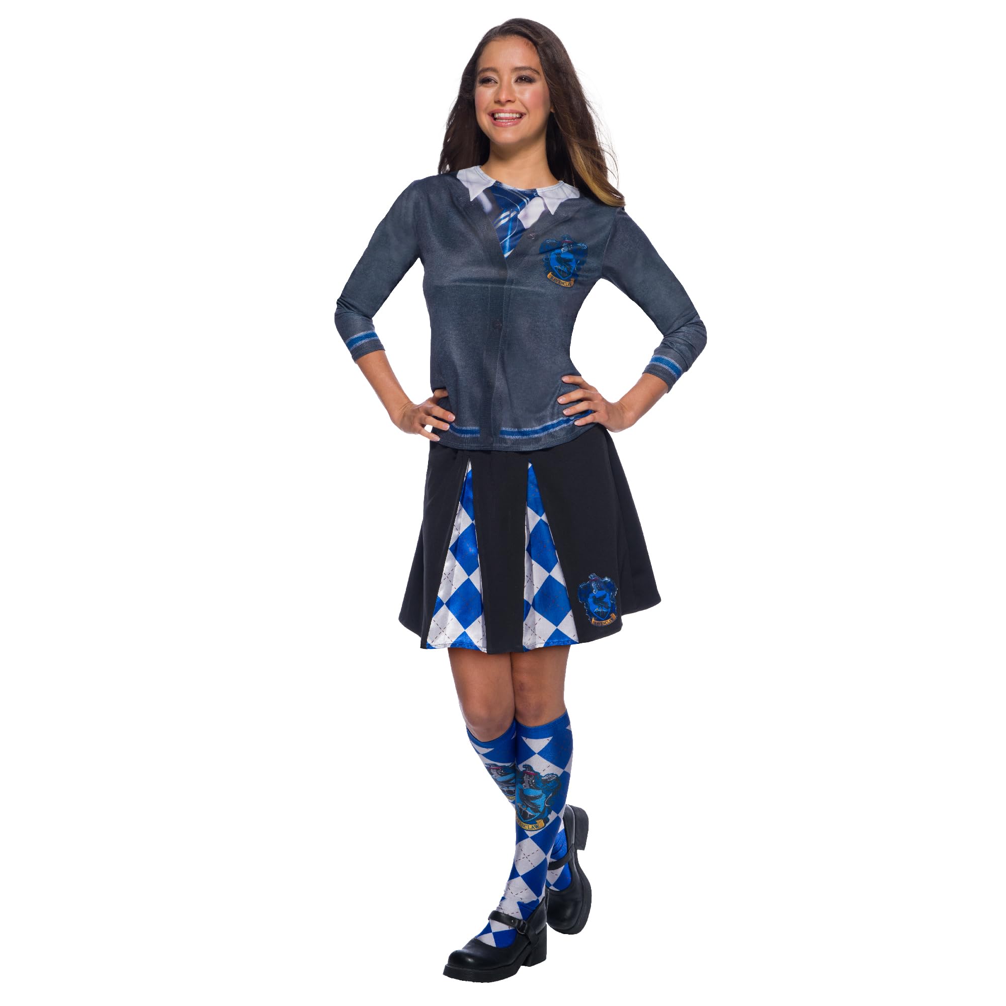 Rubies Official Harry Potter Ravenclaw Costume Skirt, Adults One Size Age 14+ Halloween