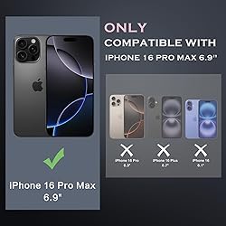 YINLAI Case for iPhone 16 Pro Max, Magnetic Case