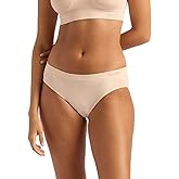 Boody - Hipster Bikini -Women’s Underwear -Low Rise, Cheeky Cut, Moderate Coverage - Flat-Ribbed Waistband -Bamboo Viscose