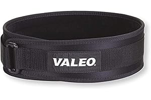 Valeo 4-Inch VLP Performance Low Profile Belt With Waterproof Foam Core And Low Profile Torque Ring Closure