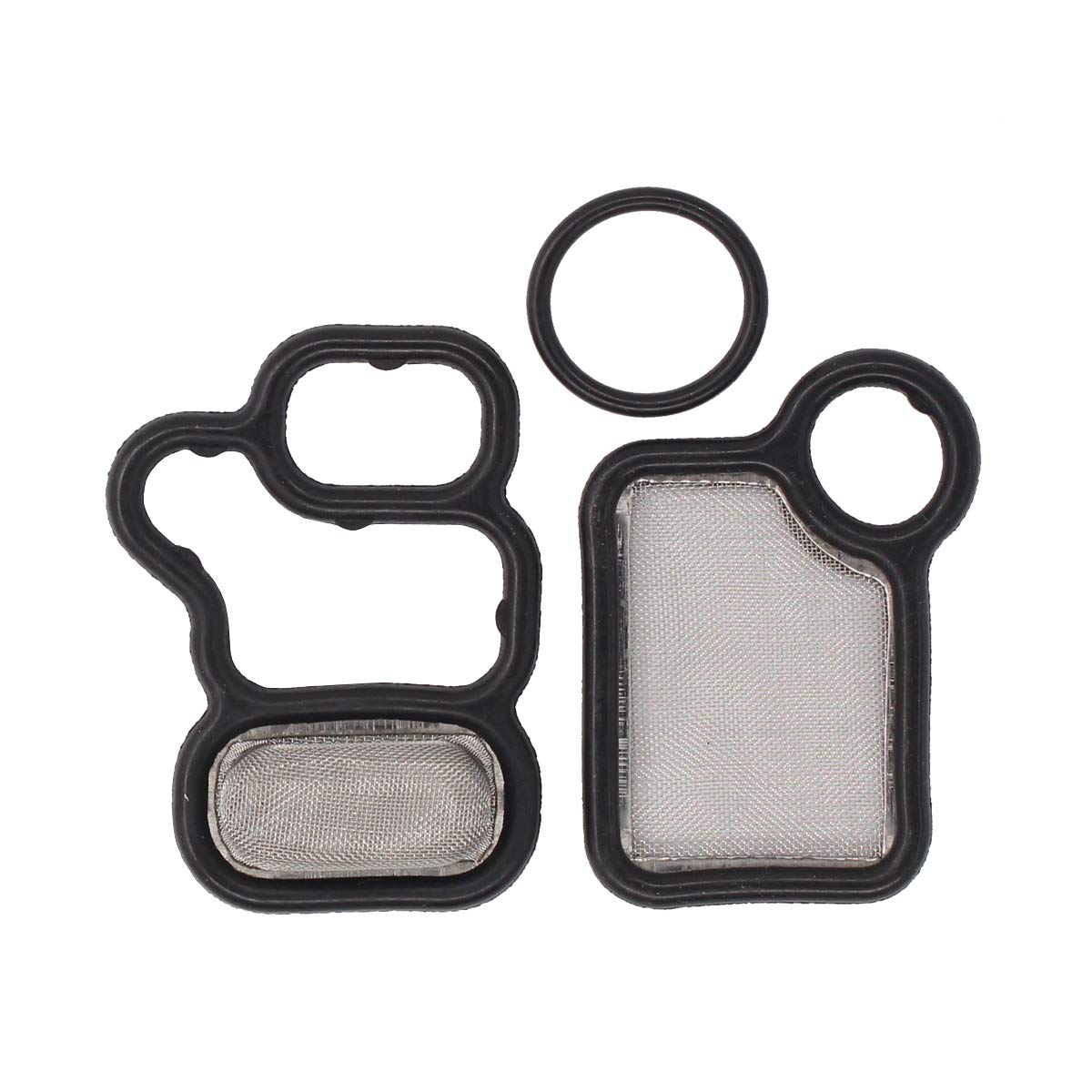 Photo 1 of NewYall VVT VTEC Solenoid Gasket Valve Cover Set Spool Valve Filter Screen for Honda Accord Civic CR-V Element Element for Acura RDX RSX TSX 2002-2015 917-176