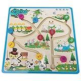 Mommy's Choice Wooden Number Maze | Develop Kid's Motor Skills | Learn Numbers and Play Counting Games