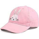 Zsedrut Girls Baseball Cap Kids Cotton Sun Hat Spring Summer Boys Peak Caps Adjustable Bunny Hats