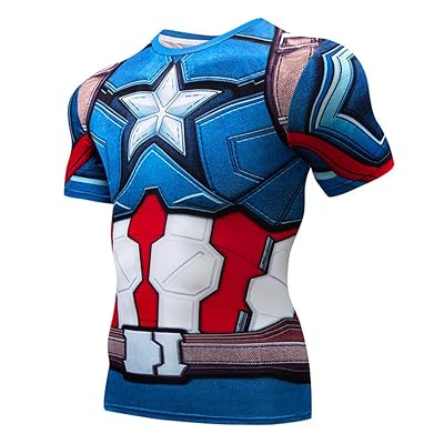 Quick Cool Dry Fit T-Shirt 3D Print Marvel Superhero Nigeria Ubuy