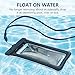 Universal Waterproof Case, Powerman Dry Bag TPU Floating Waterproof Phone Pouch for iPhone X/8/8 Plus/7/7 Plus/6s/6/6s Plus Samsung Galaxy S9 Plus/S8 Plus/S7 LG V20 Google Pixel Huawei, Up to 6.2”