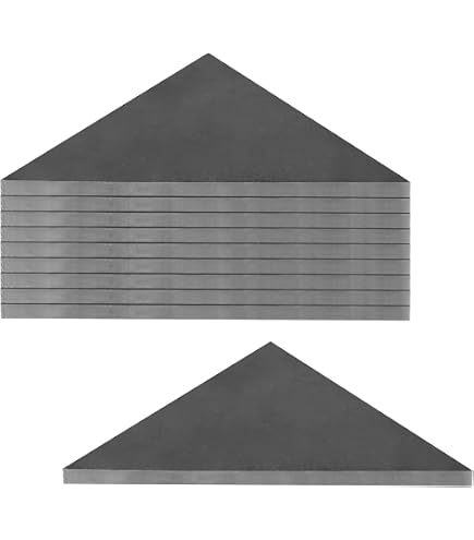 GTS 4 Pack 6 X 6 X 1/4" Hot Rolled Steel Plate - .25" Thick USA Made