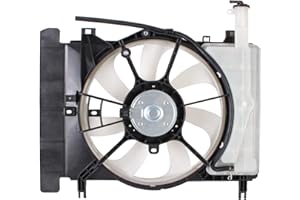 TORCIA Replacement Cooling Fan Extra Silent for 2007-2012 Toyota Yaris Sedan, 2007-2011 Hatchback/2012-2014 Japan Built/2014 France Built, 2008-2014 Scion Xd 163630D110 TO3115145 620-549