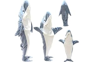 JDBLGJD Shark Blanket Hoodie Onesie, Adult Shark Blanket,Shark Blanket Hoodie Adult, Wearable Shark Blanket