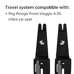 Diono Quantum Car Seat Adapter, Compatible with Peg