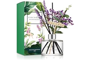 COCOD'OR COCODOR Lavender Reed Diffuser/Garden Lavender / 6.7oz(200ml) / 1 Pack/Home Decor & Office Decor, Fragrance and Gifts