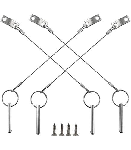 Lot De 1 Broche à Dégagement Rapide (goupille) - Diamètre 6 Mm, Longueur Totale 100 Mm - Marque Uxcell - Neuf