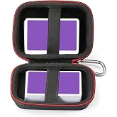 RAIACE Hard Travel Carrying Case for Card Games, Protective Storage Bag. (Not Including Cards) - Black